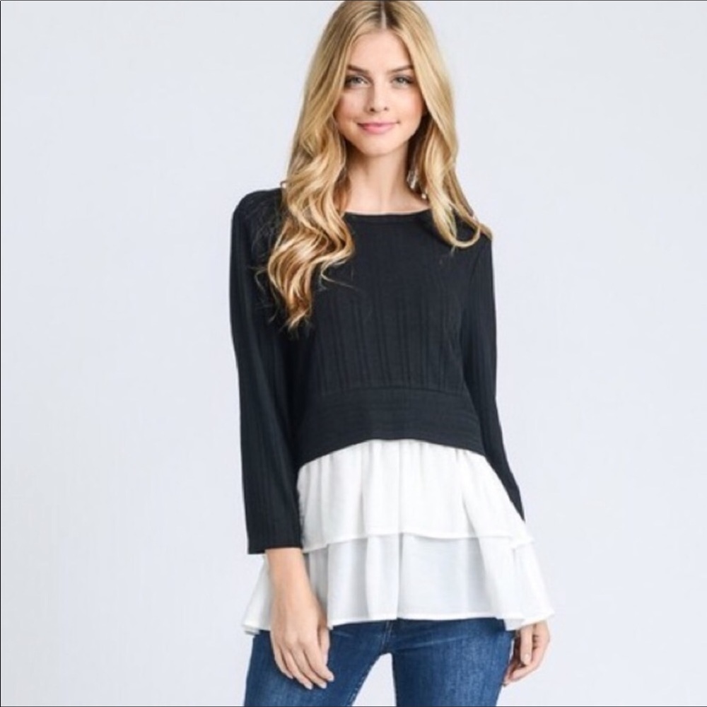 Sweet Ruffle Top - Picture 3 of 5
